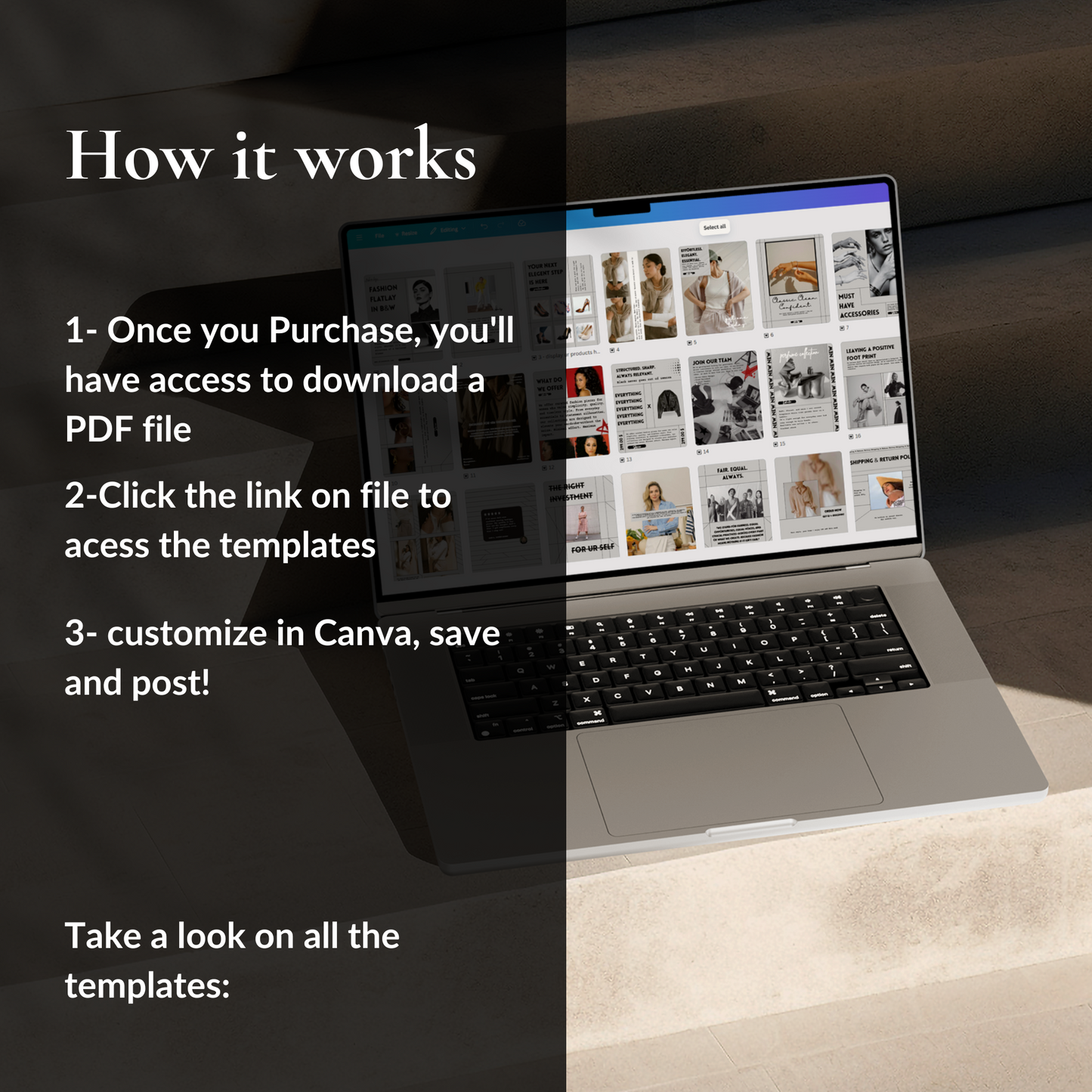Clothing Boutique Canva Templates