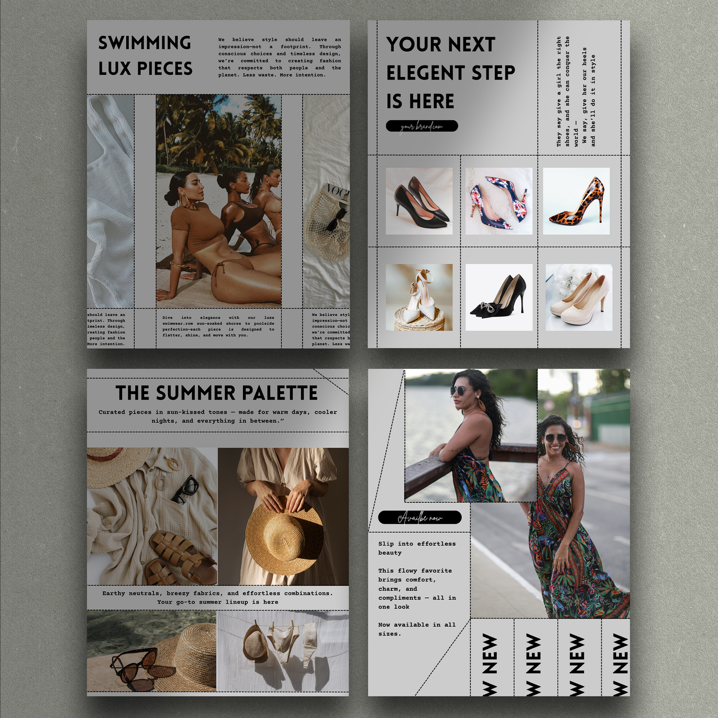 Clothing Boutique Canva Templates