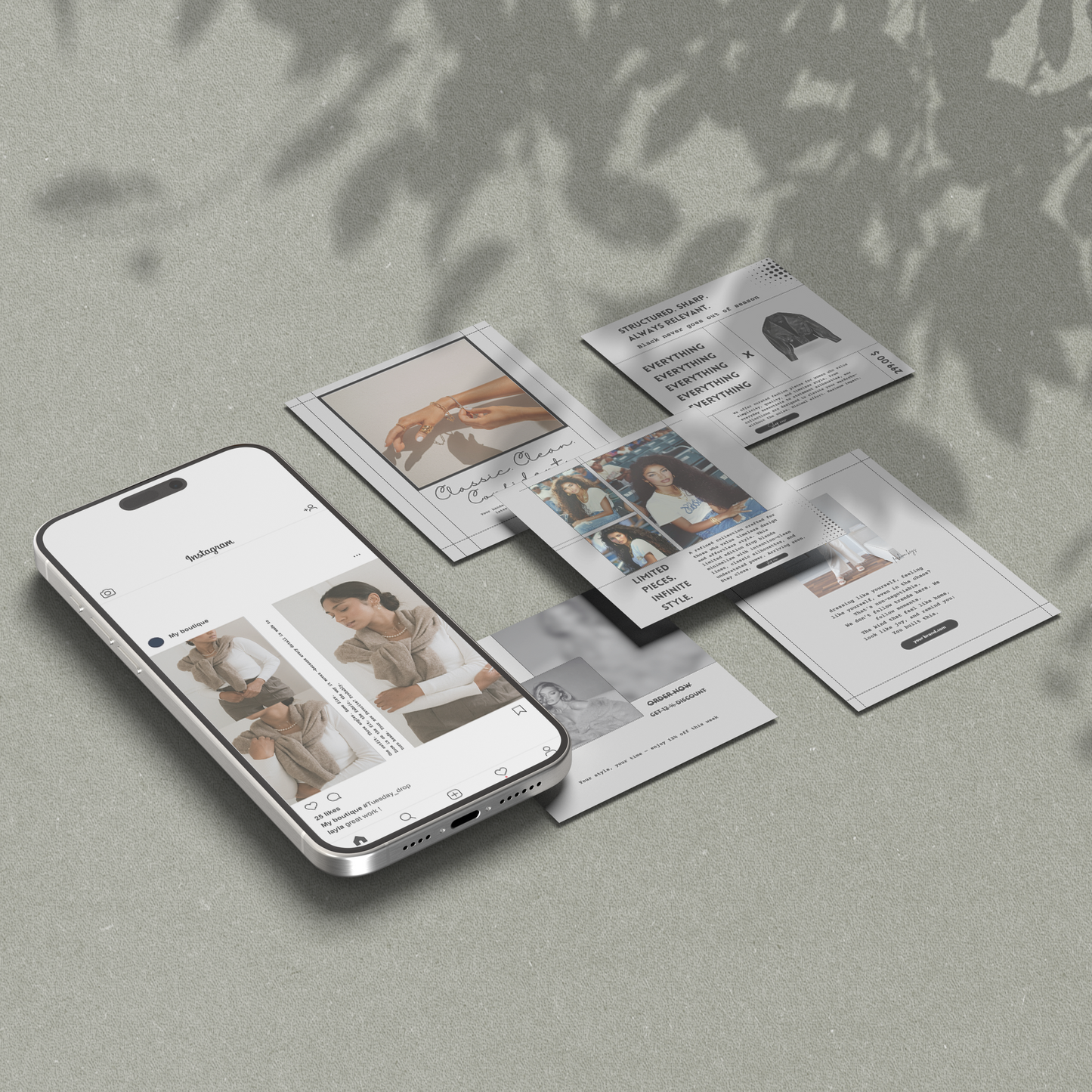 Clothing Boutique Canva Templates